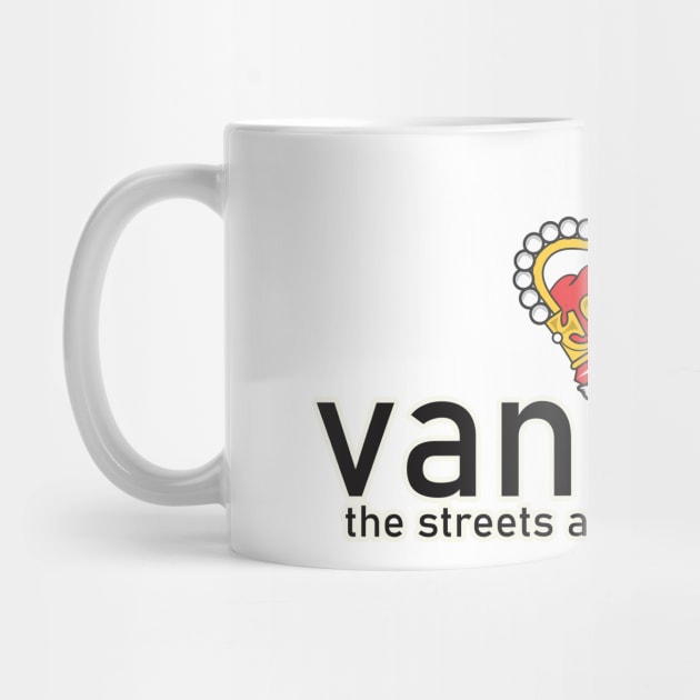 van King - the streets are my kingdom - Crown - B&W by vanKing